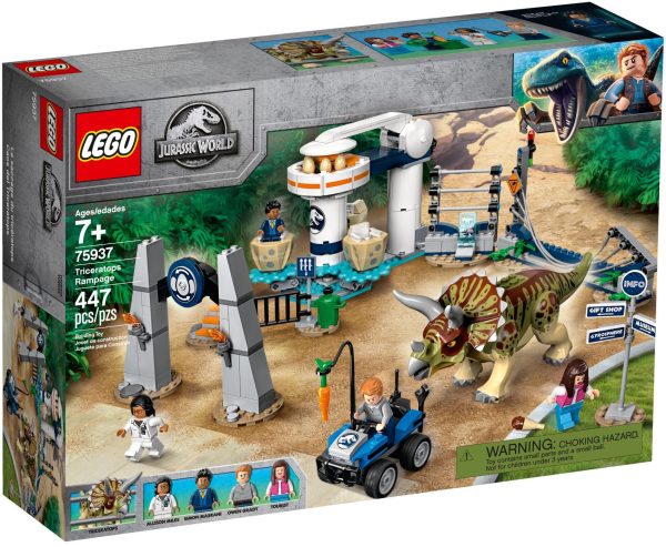 Lego Caos del Triceratops - 75937
