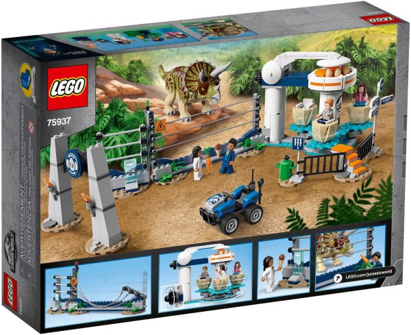 Lego Caos del Triceratops - 75937 - Imagen 4