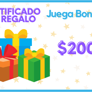Certificado de Regalo de $2000