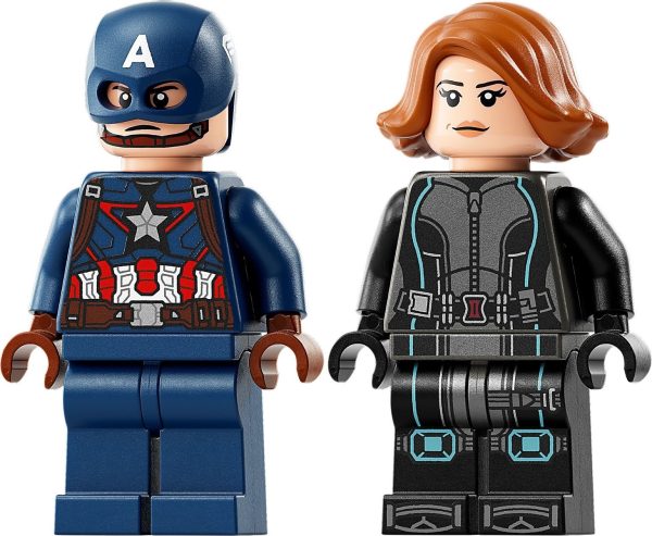 Lego Motos de Viuda Negra y el Capitán América - 76260 - Imagen 2