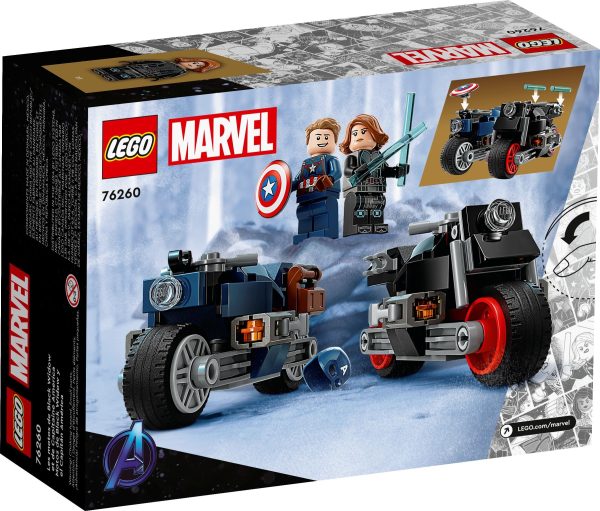 Lego Motos de Viuda Negra y el Capitán América - 76260 - Imagen 4