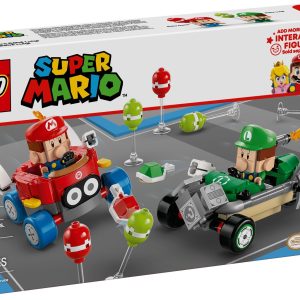 Lego Mario Kart: Bebé Mario vs. Bebé Luigi - 72034