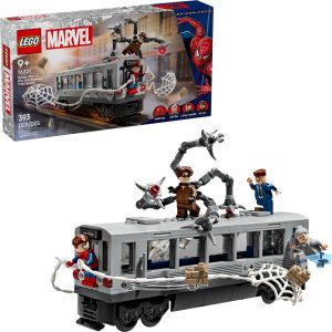 Lego Spider-Man vs. Doc Ock: Escena del Tren Subterráneo - 76321