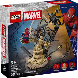 Lego Batalla Legendaria: Spider-Man vs. Sandman - 76334