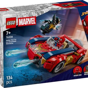 Lego Coche de Spider-Man vs. Wolverine Venomizado - 76336