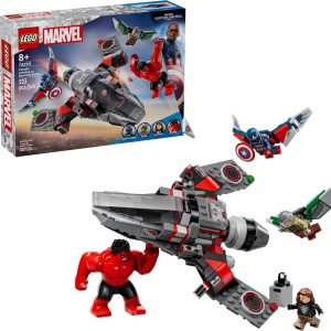 Lego Batalla entre el Capitán América y Hulk Rojo - 76292